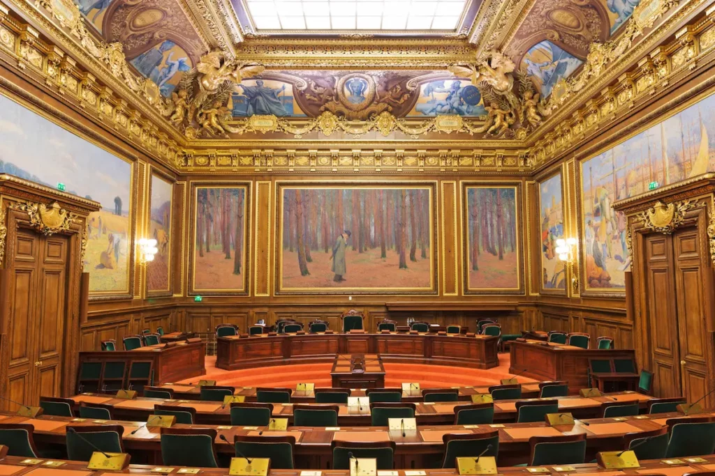 Conseil d'Etat salle de l'Assemblée générale